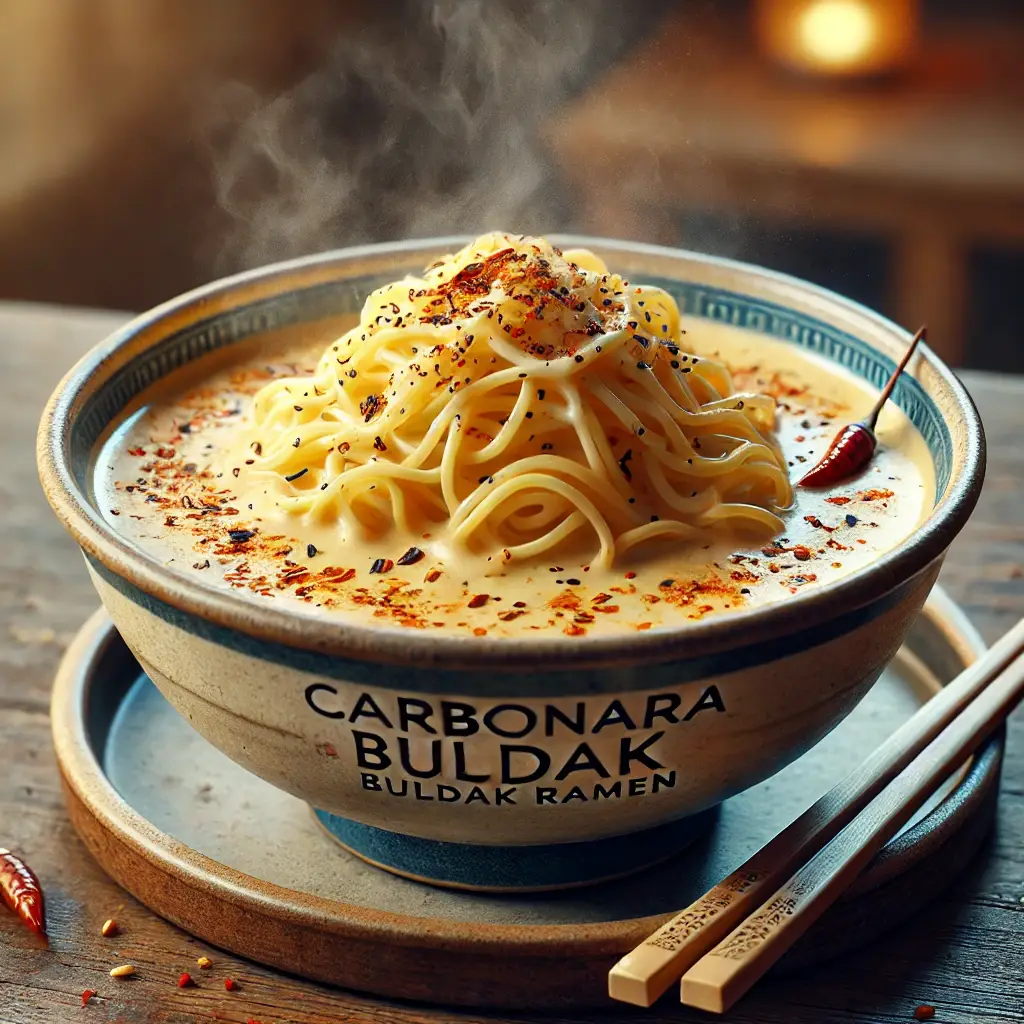How to Make Carbonara Buldak: 4 Easy Steps to Spicy Delight