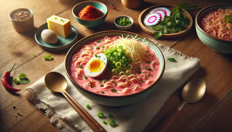 5 Things You Need to Know About Pink Buldak Ramen 3 pink-ramen-recipe-koreanramen.net