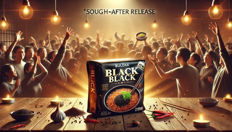 6 Reasons Buldak Black Stands Out Among Spicy Noodles 3 sought-after-release-koreanramen.net