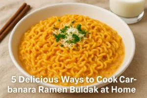Complete Guide to Korean Ramen | Buldak Ramen, Jin and Jjajang Ramen 13 5-Delicious-Ways-to-Cook-Carbonara-Ramen-Buldak-at-Home_koreanramen.net