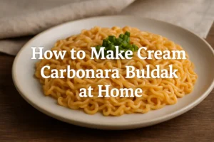 Complete Guide to Korean Ramen | Buldak Ramen, Jin and Jjajang Ramen 14 How-to-Make-Cream-Carbonara-Buldak-at-Home_koreanramen.net