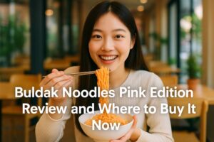 Complete Guide to Korean Ramen | Buldak Ramen, Jin and Jjajang Ramen 12 buldak-noodles-pink-edition-review-and-where-to-buy-it-now-koreanramen.net